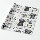 Search for lettering wrapping paper Gold