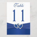 Search for blue table cards Glitter