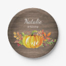 Search for autumn leaf plates 1st birthday