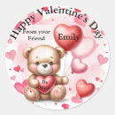 Search for valentines day bear stickers Hearts