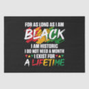 Search for african american tissue paper Month