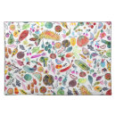 Search for watercolor placemats whimsical