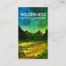 Search for wilderness business cards Outdoor