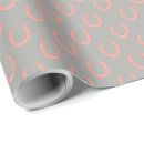 Search for horseshoe wrapping paper Cowboy
