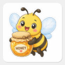 Search for bee cartoon stickers Honey