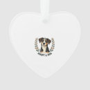 Search for rescue dog christmas tree decorations Weimaraner