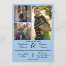 Search for 3 photo wedding invitations Contemporary