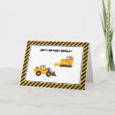 Search for kids construction birthday cards Trucks