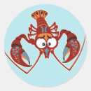Search for crayfish stickers Lobster