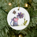 Search for mouse christmas tree decorations Whimsical