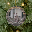 Search for dog pet memorial christmas tree decorations Commemorative