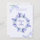 Search for iris wedding invitations Purple