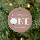 Search for babys first birthday christmas tree decorations Bear