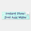 Search for snorkel bumper stickers Diving