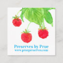 Search for raspberry business cards Food