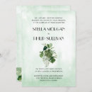 Search for tropical foliage wedding invitations Banana leaves