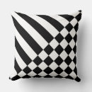 Search for black and white striped cushions For him