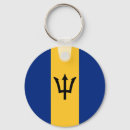 Search for flag of barbados key rings National