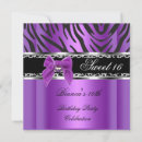 Search for purple black silver invitations Pink