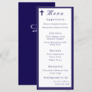 Search for navy blue wedding menus Names