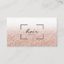Search for peach business cards Hair