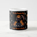 Search for black pumpkin mugs Spooky