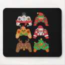 Search for christmas deer mouse mats Santa
