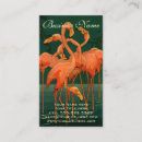 Search for flamingo business cards Tropics