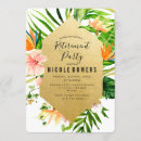 Search for tropical hawaiian retirement invitations Floral