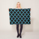 Search for moroccan quatrefoil pattern blankets Modern