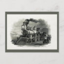 Search for vintage steam train postcards Antique