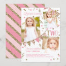 Search for collage birthday invitations Pink