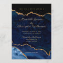 Search for royal blue and gold wedding invitations Sophisticated