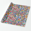 Search for tourism wrapping paper Flag