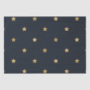 Search for black stars tissue paper Pattern