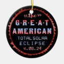 Search for solar eclipse christmas tree decorations Totality