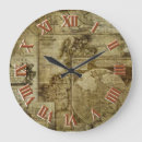 Search for old world clocks Antique maps