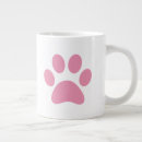 Search for cat paw print mugs Dog