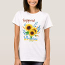 Search for yellow and blue tshirts Stand with ukraine
