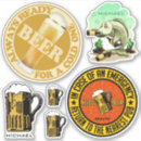 Search for beer drinking stickers Lager
