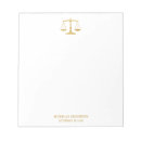 Search for lawyer notepads Attorney at law