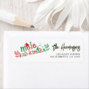 Search for mele return address labels Tropical christmas