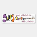 Search for kids bumper stickers Guns