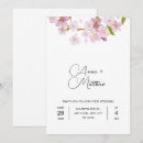 Search for cherry wedding invitations Elegant chic trendy stylish