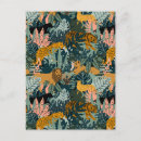 Search for leopard pattern postcards Jungle