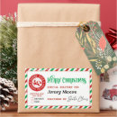 Search for delivering stickers From santa