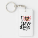 Search for owner rectangular key rings Dog lover