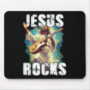 Search for jesus rocks mouse mats Funny