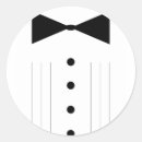 Search for black tuxedo wedding stickers Bowtie