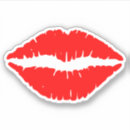 Search for red kissing lips stickers Mouth